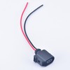 DECKBU 2 Pin ABS Speed Sensor Harness Plug Connector for