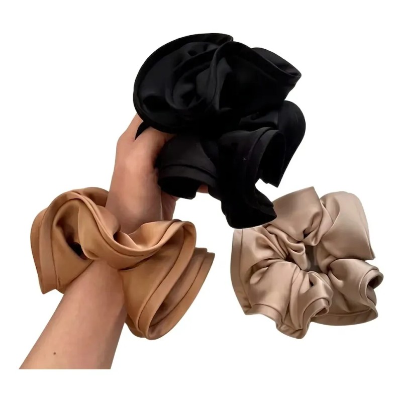 Ligas Para Cabello Extra Grandes Estilo Coreano