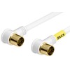 F-Factory S-4C-FB S-4C-FB 0.2m L-Shaped Plug Gold-Plated (Supports 4K8K /