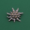 Breiter Edelweiss Hat Pin and Brooches, Edelweiss Large
