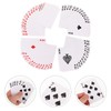 VICASKY White Playing Cards, Sublimation Poker Cards Index Flash Cards