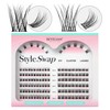 BEYELIAN CDD01+ CDD09 Individual Eyelashes, Cluster Eyelashes, 144 Pieces, 10-16