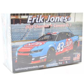 Salvinos JR Models "STP" Erik Jones 2023 Camaro ZL1 Nascar 1/24 Scale Car Kit