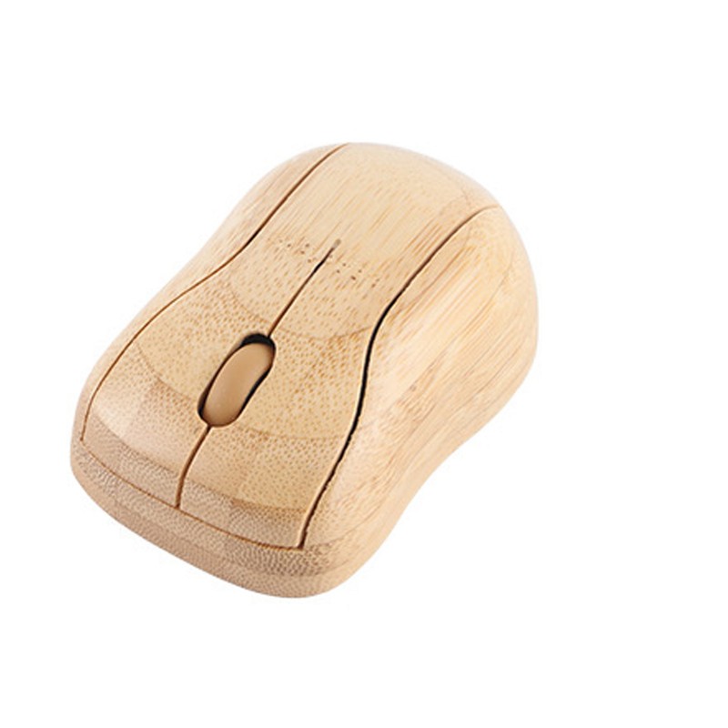 Computer Wireless Devices 2.4GHz Wireless Connection Plug and Play Bamboo