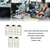 5 Rolls Adhesive Thermal Paper 2.2in Long 1in Wide Printing