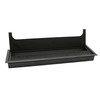 DOJA Barcelona 2 cable entry for desk, black, rectangular cable