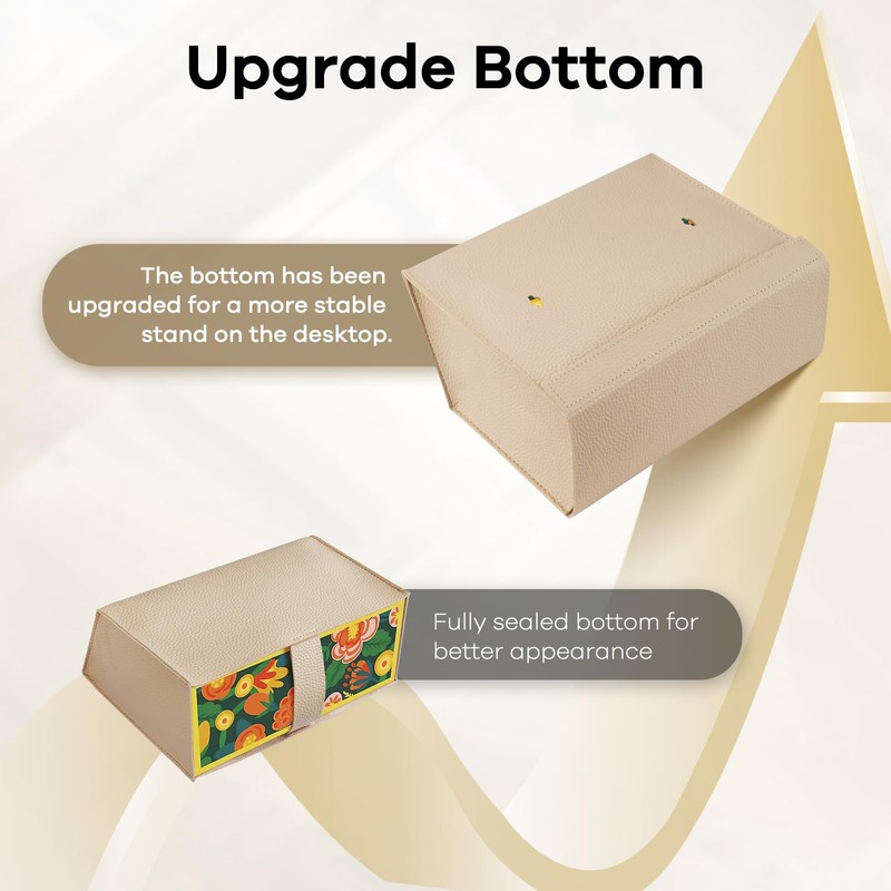 Disposable Hand Towel Box Cover Compatible with Kleenex Disposable Paper