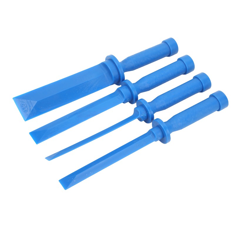 4PCs Plastic Chisel Scraper Set Non Marring Universal Scraper Remover
