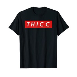 THICC Meme T-Shirt, black