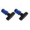aqxreight Lift Support Clamp, 2 Pcs Hood Lift Support Clamp