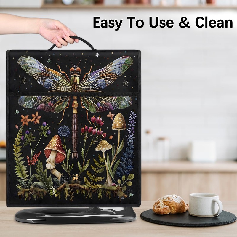 Kitchen Aid Mixer Cover Animal Dragonfly Flower Stand Mixer Cover