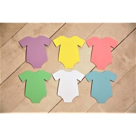 Baby Onesie 2.5" ~ Tag Only ~ Blank Tags ~ Baby Shower Gift Tags ~ 10 Tags