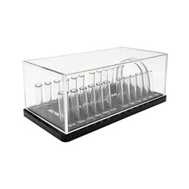 Organizador De Arcos De Alambre Acrílicos Dentales Caja Multifuncional Para Arcos De Ortodoncia Estante De Resina Dental Con Tapa Para Clínica Dental Para Organizar Y Almacenar