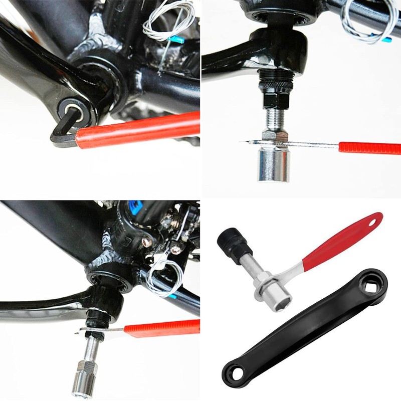 CHENKEE Bike Crank Arm 170mm, Bike Crank Arm Set Left