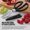 Farberware 4 in 1 Multipurpose Stainless Steel Kitchen Scissors with