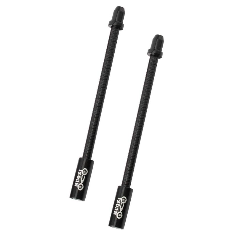 2Pcs Bike Flexible V-Brake Noodle Cable Guide Rubber Boots Bicycle