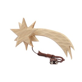 WITTKOWARE Wooden Nativity Comet Tail Illuminated