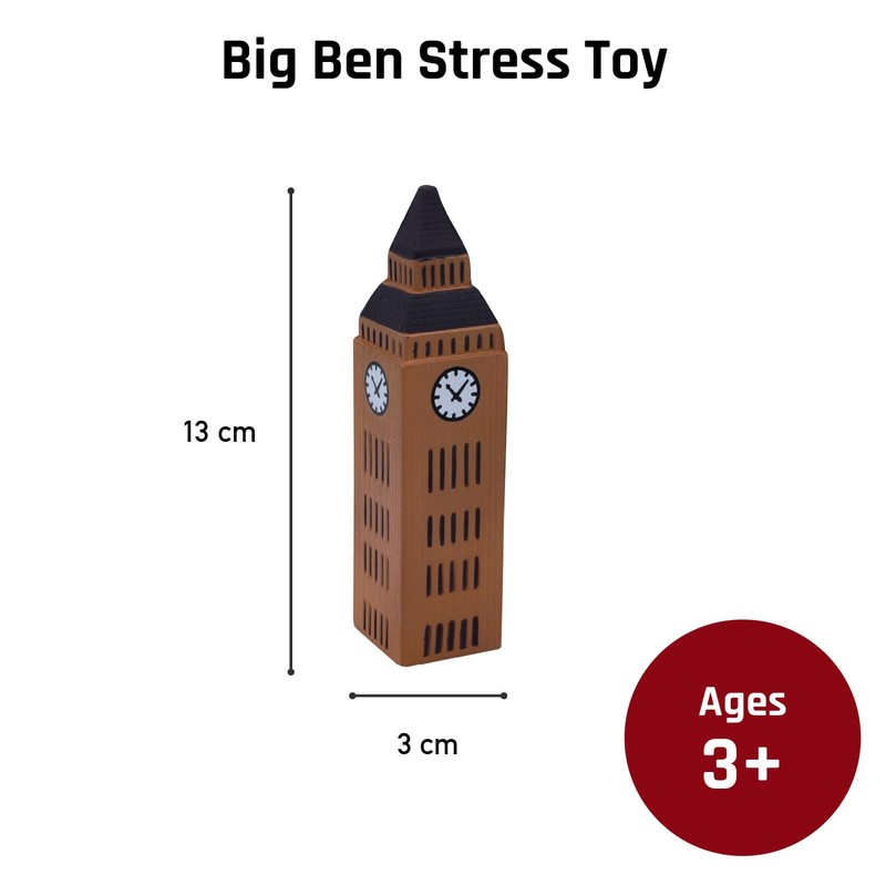 Big Ben Fidget Toy - Squishy Foam Stress Reliever -