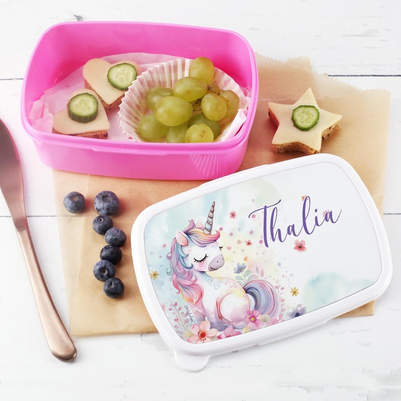 Striefchen® Lunch Box for Girls with Name of Choice –