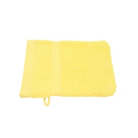 Julie Julsen Organic Wash Mitts Set of 10 15 x 21 cm Yellow 100% Cotton Terry Cloth 550 g/m²