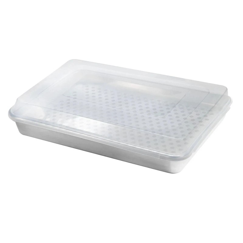 Nordic Ware 3-Piece Crisping & Roasting Pan Set with Lid