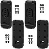 Relaxweex 4 Pack 3 Inch Holster Belt Clips Knife Belt