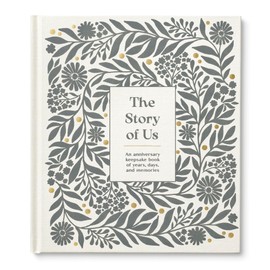 Compendium The Story of Us – An Anniversary Keepsake Book of Years, Days, and Memories - A Journal to Capture Your Love Story from Day 1 to 20th Anniversary
