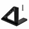 YZCHAIN Carpenter Square 3D Measuring & Marking Ruler, Accurate 45