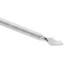 2Pcs Dual Ended Cuticle Pusher Stainless Steel Multipurpose Portable Cuticle