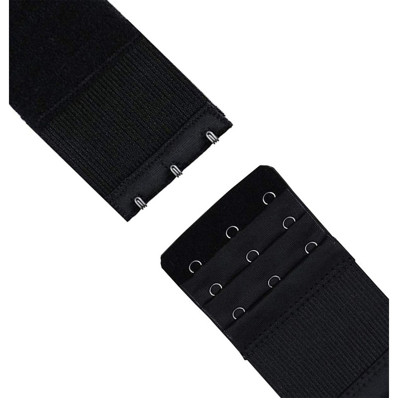 KTOBTEL Bra Extender 3 Hooks 3 Rows Elastic Bra Band