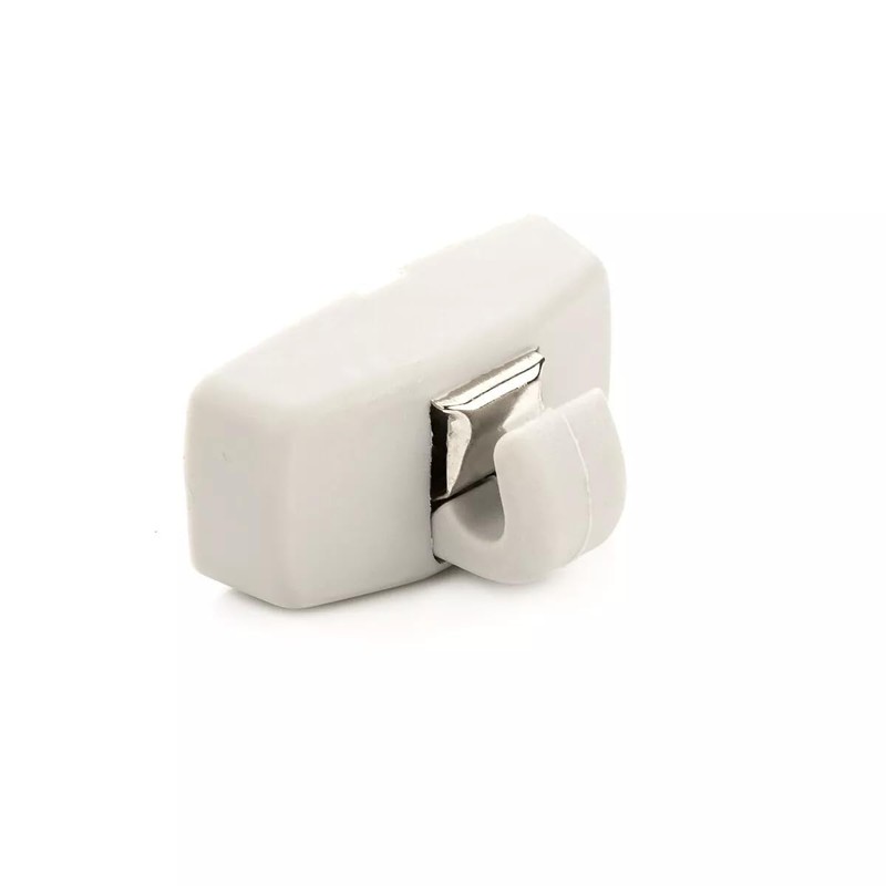 Easy Link 2x Sun Visor Holder Clip Grey Compatible with