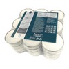 Metro Tea Lights White Unscented - Pack of 36 Large