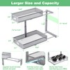 Uder Sink Organizer, High Adjustable 2 Tier Under Sink Organizers