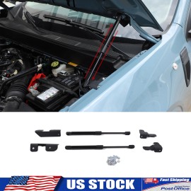 Ynei 2x Hood Bonnet Gas Shock Struts Lift Support Prop Rods Fits Ford Maverick 2022+