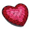 Q-FLA Q-FLA Bath Fragrance Rose Heart Box with Stand Rose Flower Bath Salt Red, 1 Piece, 1g / Q-FLA 큐플라 버스 프래그런스 로즈 하트 박스 스탠드 포함 장미 꽃 입욕제 레드, 1개, 1g