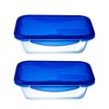 Pyrex Easy Wash Cook & Go Rectangular Container with Lid