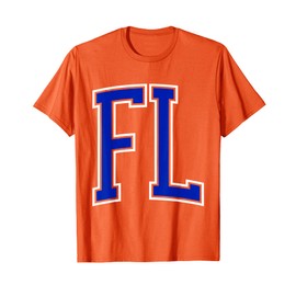 Florida FL Tee Women Men Kids Orange T-Shirt