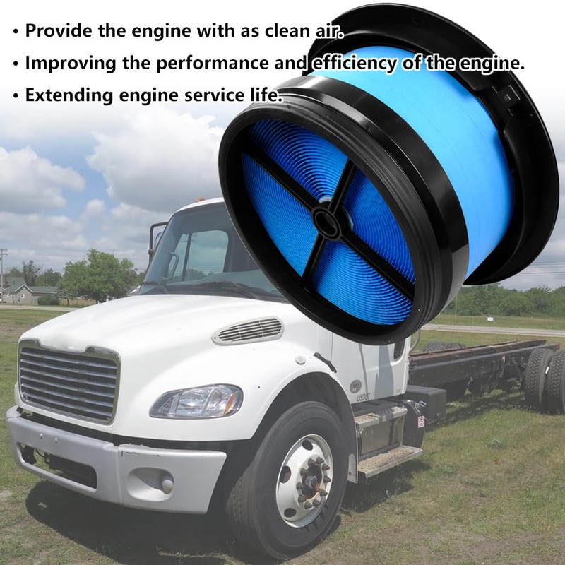 P607955 Air Filter Compatible with Freightliner Business Class M2,FL70,FL80,FS65 Replaces