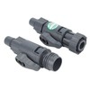 Aquarium Water Control Connector Double Valve Leakage Proof Quick Release