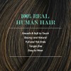 Ukira Extensiones De Cabello Con Clip En Cabello Humano Real,