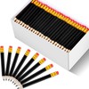 Outus 144 Pcs Mini Golf Pencils Bulk Half Pencils with Eraser #2 HB Pre Sharpened for Party Favors Office Supplies 4 Inch(Black)