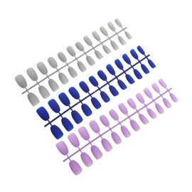 FOMIYES Sheets Long Length Fake Nail Tips Nail Decals Safe Material Diy Manicure for Ladies