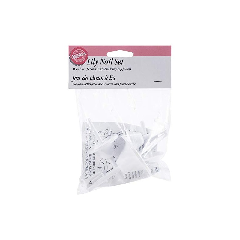 Wilton (Wilton) riri-neirusetto Pcs Lily Nail Set