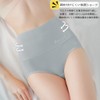 CYCLETRACK Women's High Waist Panties Set of 5 Panties, Pure