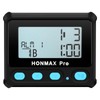 HONMAX 8100 プロフェッショナルインターバルタイマーとストップウォッチ-ブラック。