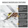 STICKGOO 20 Sheets Peel and Stick Backsplash Tile, Stick on
