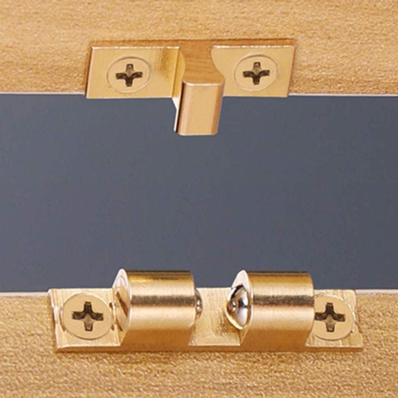 Door Catches, 6 Pieces 50mm Double Roller Catch Heavy Duty