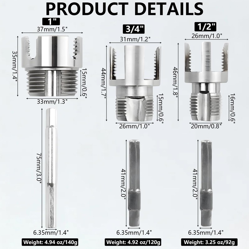 4 in 1 Water Pipe Wrench,2026 New Pipe Tapping and