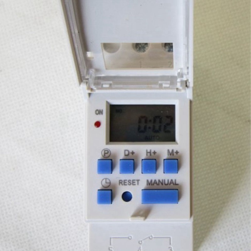 LCD Digital Timer Relay Programmable Microcomputer Digital Display Time Switch