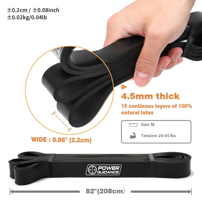 POWER GUIDANCE Pull Up Assist Bands Heavy Duty Resistance Band